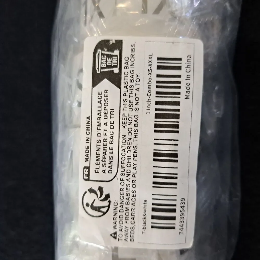 3500 pc Apparel Sz Stickers Labels 7 Rolls 1
